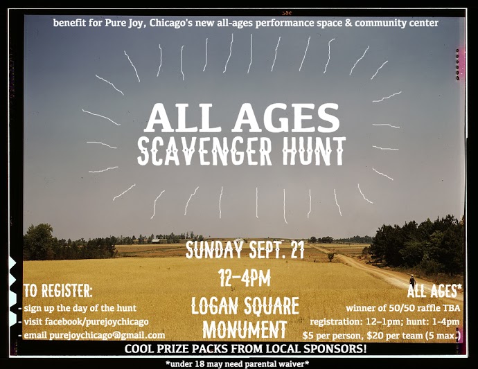 Pure Joy All-Ages Scavenger Hunt This Sunday
